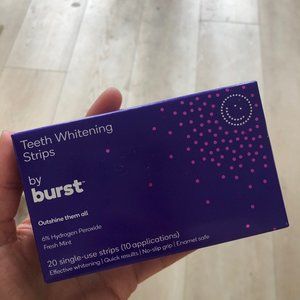 BRAND NEW - Teeth Whitening Strips by BURST